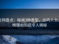 91网盘点：秘闻3种类型，业内人士上榜理由彻底令人揭秘
